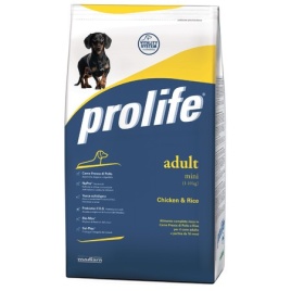 Prolife Dog Adult Mini сухой корм для собак мелких пород с курицей и рисом - 800 г