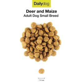 Сухой корм Dailydog Adult Small Breed Deer and Maize для взрослых собак мелких пород с олениной и кукурузой 1.5 кг