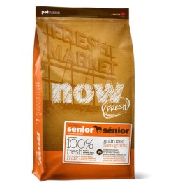 NOW Fresh Grain Free сухой беззерновой корм для пожилых собак и собак, склонных к избыточному весу, с индейкой, уткой и овощами - 2,72 кг