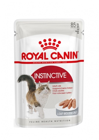 Royal Canin Instinctive влажный корм для кошек в паучах паштет 85 г фото 1
