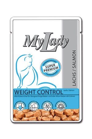 Паучи Dr. Alder's My Lady Weight Control для пожилых и кастрированных кошек с мясом лосося 85 г фото 1