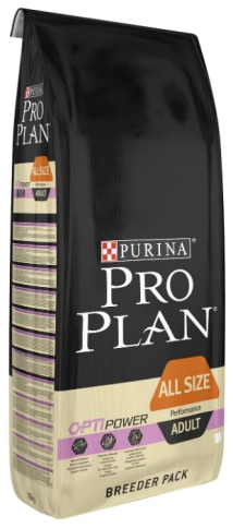 Pro Plan all sizes adult performance для активных собак 18 кг фото 1