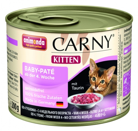 Animonda Carny Kitten Baby-Pate паштет - 200 г фото 1