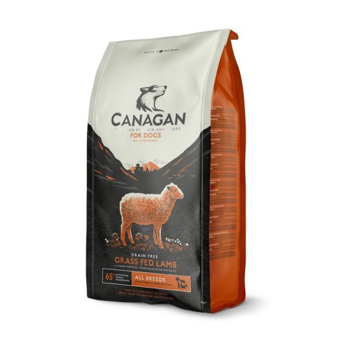 Canagan GF Grass Fed Lamb сухой корм для собак всех пород с ягненком - 2 кг фото 1
