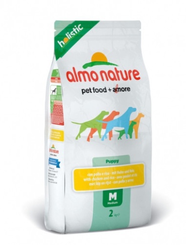Almo Nature Holistic Medium Puppy & Chicken 12 кг фото 1