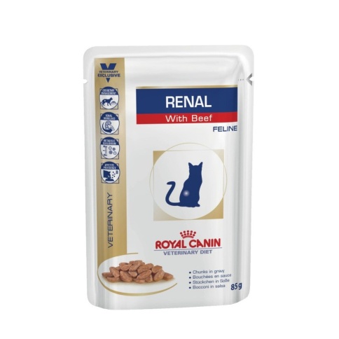 Royal Canin Renal feline with Beef pauch (0.085 кг) фото 2