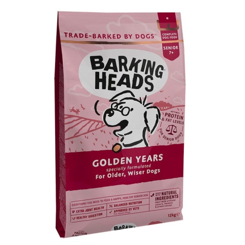 Barking Heads корм для собак старше 7 лет с курицей и рисом Золотые годы 12 кг фото 2