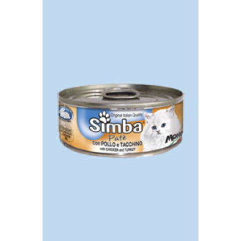 Simba Cat консервы для кошек паштет курица с индейкой 85 г фото 1