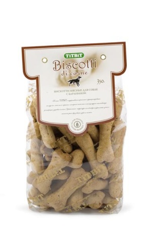 Titbit печенье Бискотти с бараниной фото 1