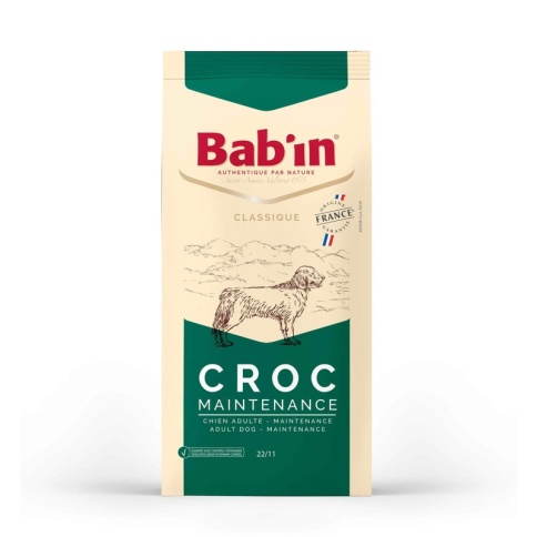Babin Classique Croc Maintenance сухой корм для собак с низким уровнем физической активности с мясом утки, курицей и свининой - 15 кг фото 2