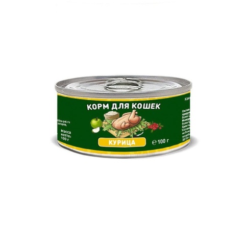 Solid Natura с курицей для кошек 100 г фото 1