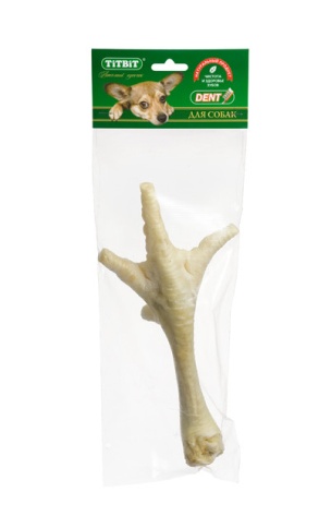 Titbit лапка индюшачья 1 - мягкая упаковка фото 1