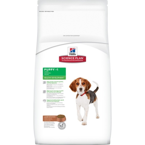Hill's Science Plan Healthy Development сухой корм для щенков средних пород с ягненком и рисом - 12 кг фото 2