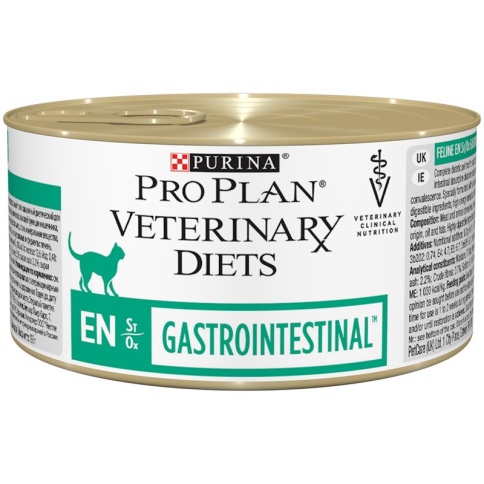 Влажный корм Pro Plan Veterinary diets EN Gastrointestinal для взрослых кошек при расстройствах пищеварения - 195 г фото 2