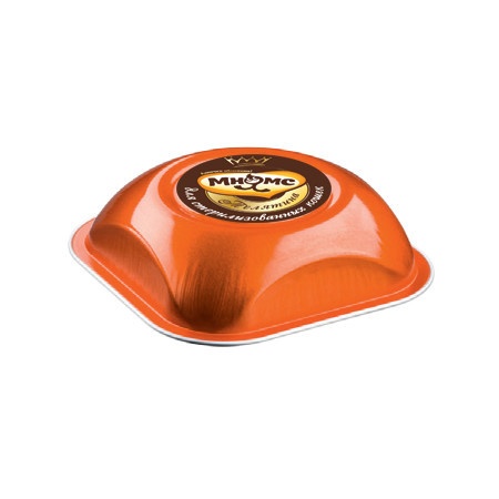 Мнямс Деликатес нежный мусс с телятиной для стерилизованных кошек - 90 г фото 1