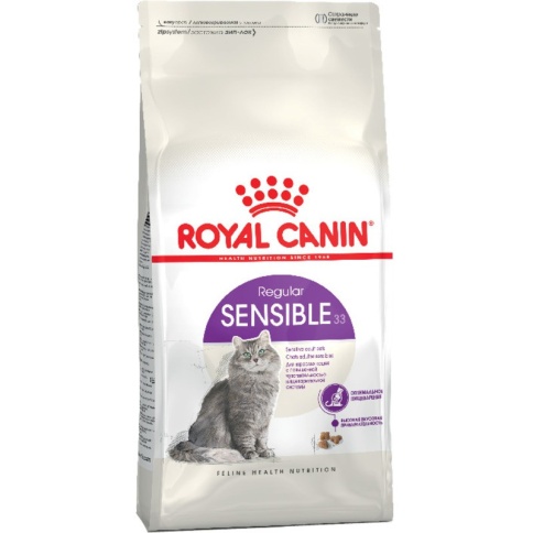 Royal Canin SPECIAL Sensible 33 для кошек с чувствительной пищеварительной системой - 2 кг фото 2