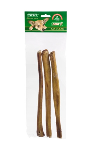 Titbit корень бычий 3х30см - мягкая упаковка фото 1
