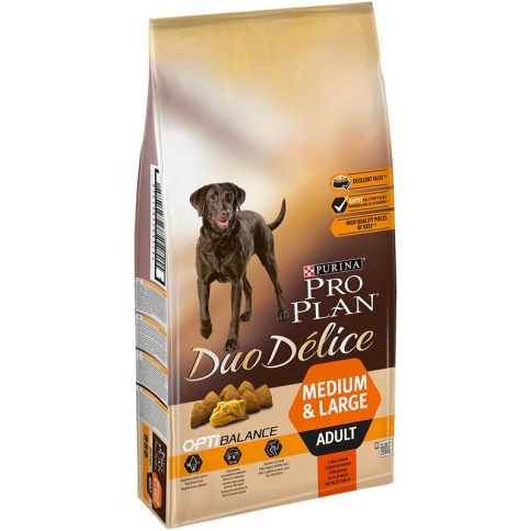 Purina Pro Plan Duo Delice говядина с рисом 10 кг фото 1