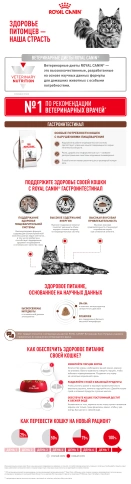 Сухой Корм Royal Canin  GASTROINTESTINAL ДИЕТА ДЛЯ КОШЕК ПРИ РАССТРОЙСТВАХ ПИЩЕВАРЕНИЯ, 2 кг фото 21