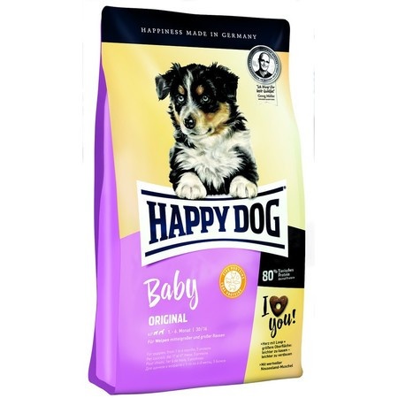 Happy Dog Baby Original сухой корм для щенков от 1 до 6 месяцев - 10 кг фото 1