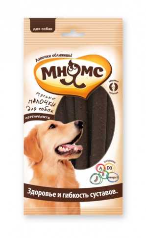 Мнямс лакомство мясные палочки Забота о суставах для собак - 20 г х 6 шт фото 1