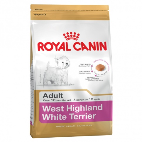 Royal Canin West Highland White Terrier 21 сухой корм для собак породы Вест хайленд уайт терьер старше 10 месяцев - 1,5 кг фото 1