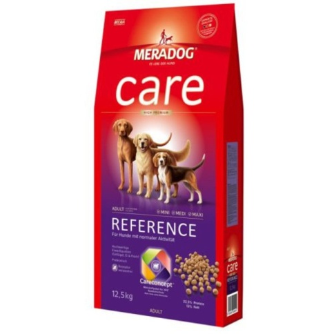 Полнорационный корм Meradog Reference для взрослых собак с нормальной активностью с формулой "Запах, стоп!" - 4 кг фото 2
