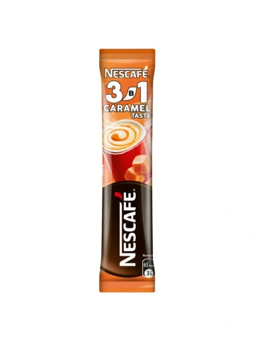 Кофейный напит. раст. Nescafe 3в1 Карамель 14,5 г стик фото 1