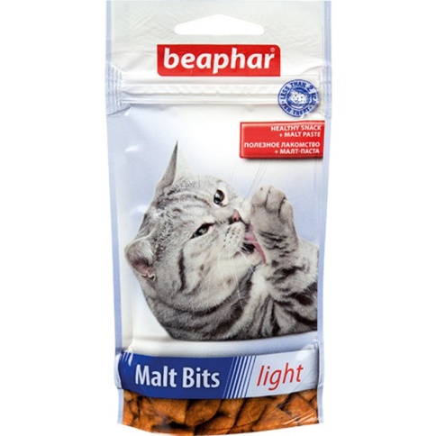Подушечки Beaphar Malt-Bits Light для кошек - 35 г фото 2