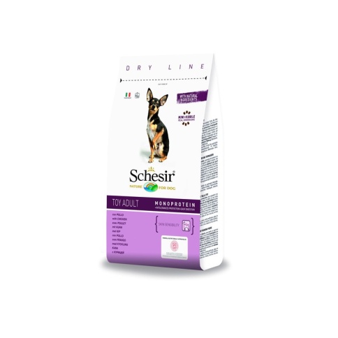 Schesir Dry Line для собак миниатюрных пород с курицей - 2 кг фото 2