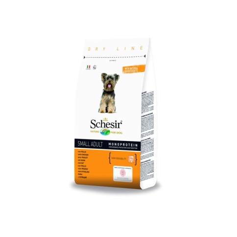 SCHESIR Dry Line для собак мелких пород с курицей - 800 гр фото 2