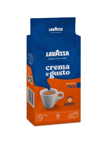 Кофе "Lavazza" Crema e Gusto Forte мол. пач. 250г фото 1