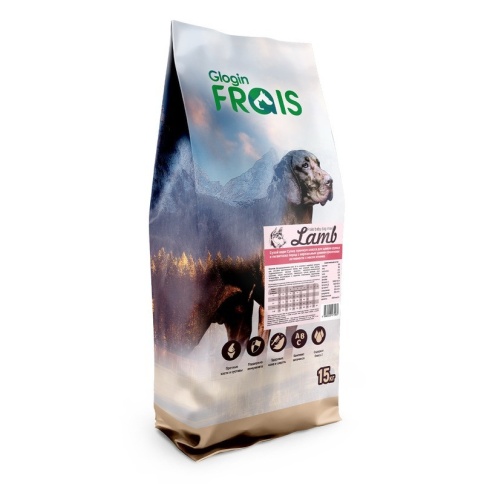 Frais Baby Dog Maxi Lamb Сухой корм для щенков крупных и гигантских пород с мясом ягненка - 15 кг фото 1