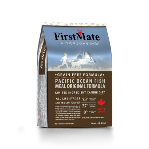 FirstMate Pacific Ocean Fish Meal Original сухой беззерновой корм для взрослых собак всех пород с рыбой - 2,3 кг фото 1