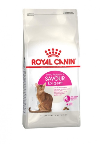 Royal Canin Savour Exigent сухой корм для взрослых привередливых кошек - 400 гр фото 1