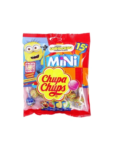 Карамель Чупа Чупс «Мини» ассорти 90г фото 1