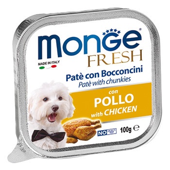 Monge Dog Fresh консервы для собак курица 100 г фото 1