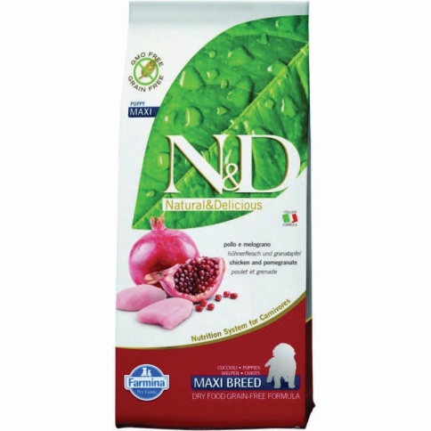 Farmina N&D Dog Chicken & Pomegranate Puppy Maxi 12 кг фото 2