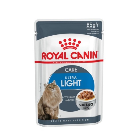 Royal Canin Light Weight Care паучи для взрослых кошек (мелкие кусочки в соусе), 85 г х 12 шт фото 4