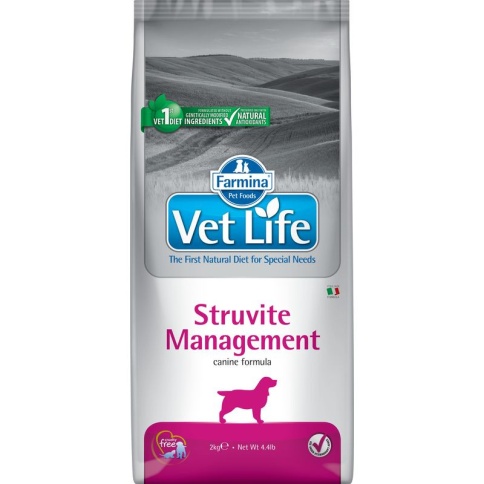 Farmina Vet Life Natural Diet Dog Management Struvite - 2 кг фото 1