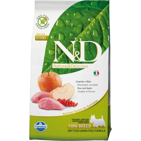Farmina N&D Dog Boar & Apple Adult Mini - 800 гр фото 1