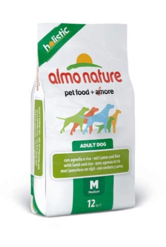 Almo Nature Holistic Adult Dog Medium & Lamb 12 кг фото 1