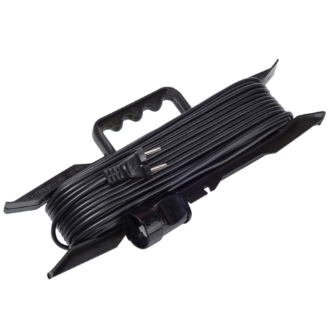 Удлинитель на рамке У1С-1-10 1 розетка, с заземлением, ПВС 3х2,5, 10м (1/6) фото 1