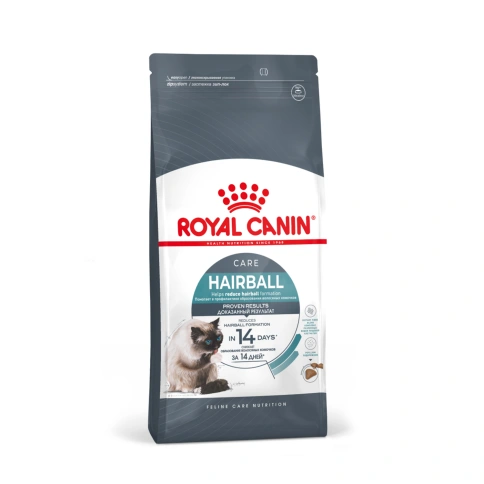 Сухой Корм Royal Canin HAIRBALL CARE (ХЭЙРБОЛ КЭА)Питание для кошек в возрасте от 1 года и старше, способствует в 2 раза более эффективному выведению волосяных комочков за 21 день, 2 кг фото 12