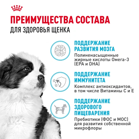 Сухой корм Royal Canin Giant Puppy для щенков, 3.5 кг фото 3