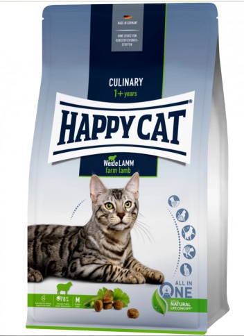 Happy Cat Adult Weide-Lamm ИНДОР 10 kg фото 1
