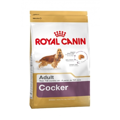 Royal Canin Cocker Adult сухой корм для взрослых собак породы кокер - спаниель - 12 кг фото 2