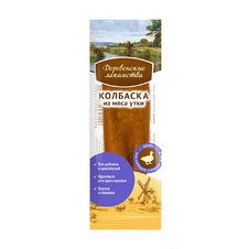 Деревенские Лакомства Мини колбаски из мяса утки для собак 8 г фото 1