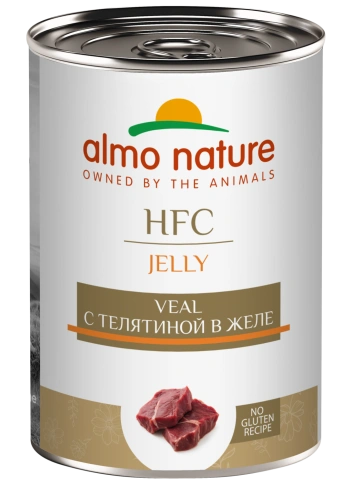 Влажный корм Almo Nature для собак телятиной в желе, 100 г фото 1