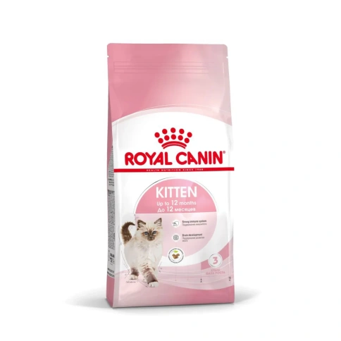 Сухой корм Royal Canin Kitten 34 для котят от 4 до 12 месяцев с птицей, 300 г фото 4
